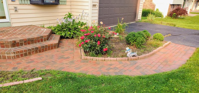 Brick paver patio design