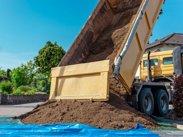 Landscaping Soil Delivery in Danbury