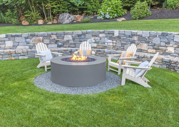 Fire Pit Landscaping in Danbury